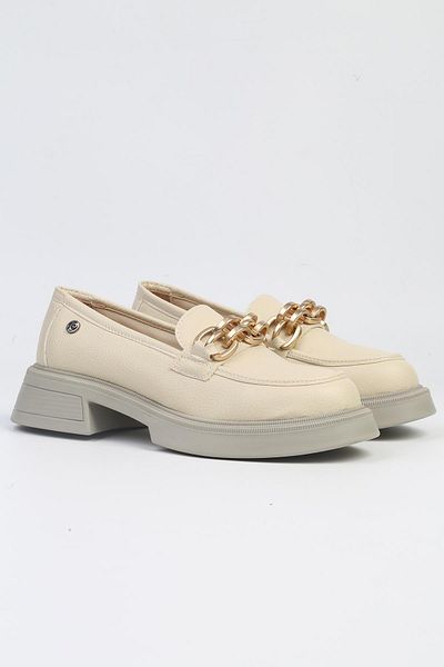 Pierre Cardin ®| PC-52651 - 3441 Cream - Women's Loafer Casual Shoes
