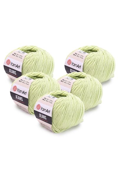 Yarnart Jeans 5-Piece Lemon Flower 11 Hand Knitting Yarn