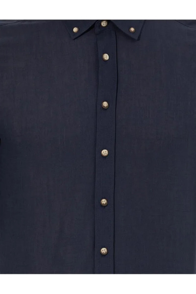 Pierre Cardin Синя сорочка Slim Fit з довгими рукавами G021GL004.000.1622602