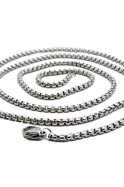 PİGADO 316l قلادة سلسلة الفولاذ المقاوم للصدأ للرجال