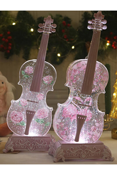 Happy Toys Keman Yüzen Kar Tanesi Müzik Kutusu ve  Bluetooth özelliği ile USB...