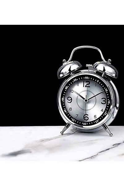 Coverzone Sessiz Pilli Çalar Saat Yatak Odası Saati Çocuklar İçin Çalar Saat ...
