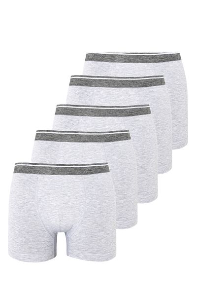 Miss Blue Moon Men's Boxers Cotton Colorful Premium 5 Pack 4000-1