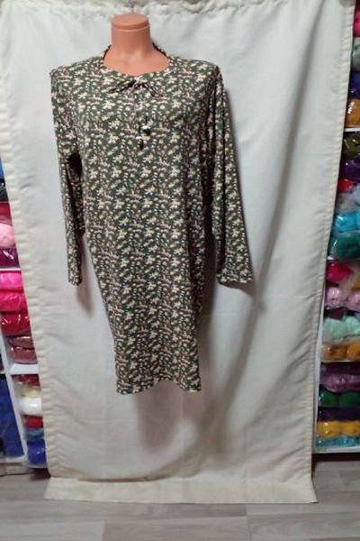 KADO BÜRÜMCÜK GREEN FLOWERY ON TUNIC 1 PIECE LARGE SIZE USED