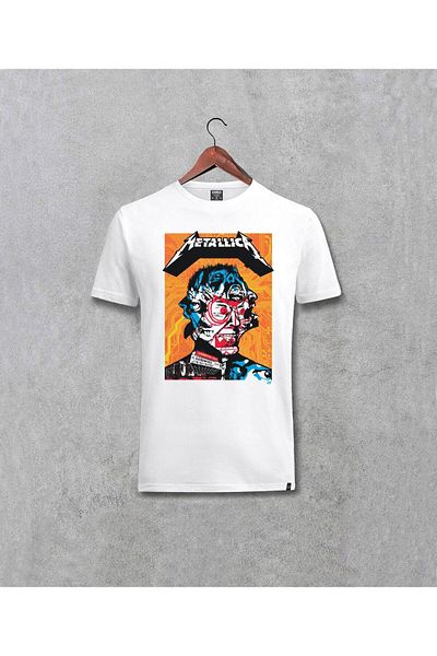 Pisa Art Μπλουζάκι Unisex με στάμπα Metallica Hardwired Special Design