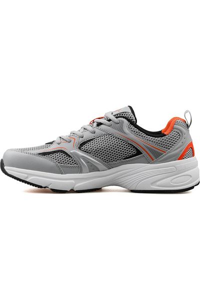 Lotto Athens 3fx Grey Orange Comfort Casual Ανδρικά αθλητικά παπούτσια