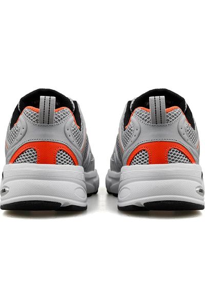 Lotto Athens 3fx Grey Orange Comfort Casual Ανδρικά αθλητικά παπούτσια