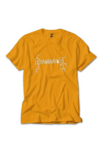 Z zepplin Κίτρινο T-shirt με λογότυπο Grausamkeit