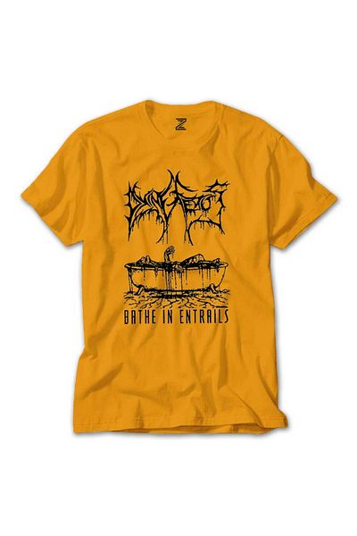 Z zepplin Κίτρινο μπλουζάκι Dying Fetus Bathe in Entrails