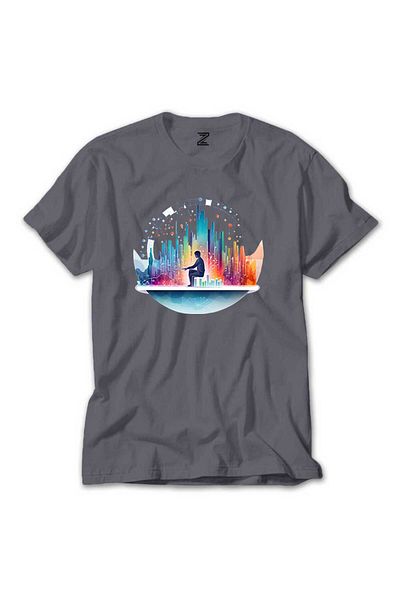 Z zepplin Μπλουζάκι Middleware Grey
