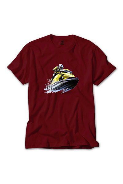 Z zepplin Tricou roșu Jetski Tour