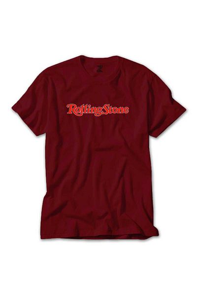 Z zepplin Κόκκινο T-shirt The Rolling Stones Text