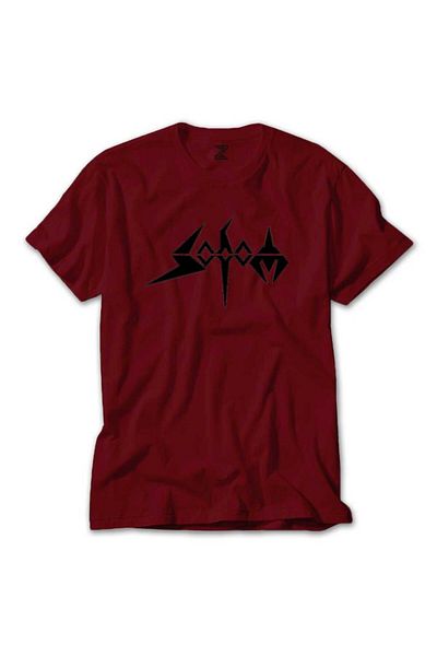 Z zepplin Κόκκινο T-Shirt Sodom Text