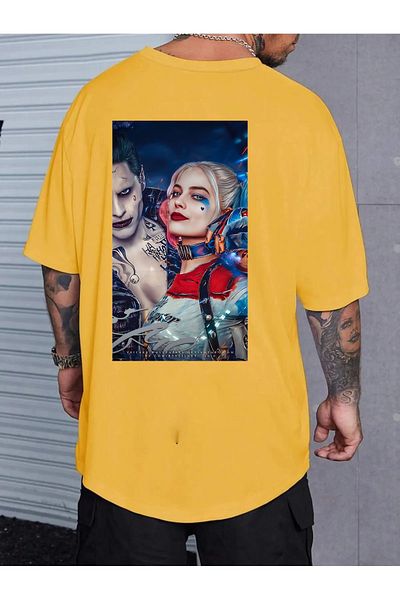 Pisa Art μπλουζάκι με αυτοκόλλητο harley queen