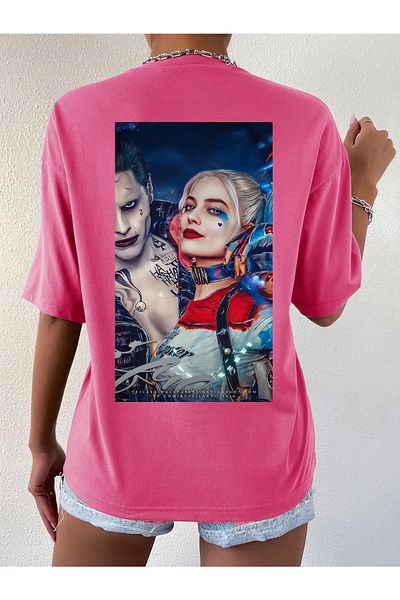 Pisa Art μπλουζάκι με αυτοκόλλητο harley queen