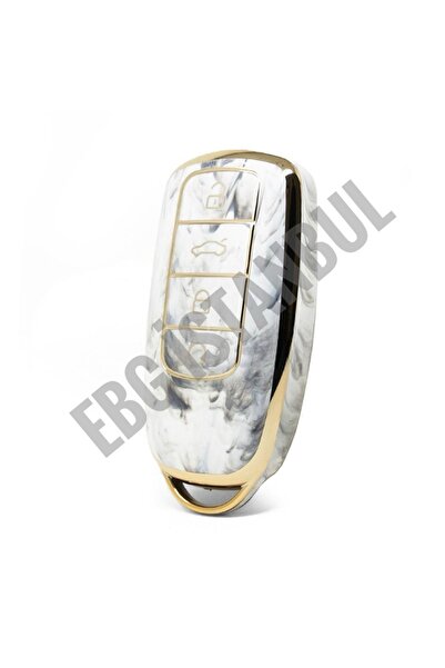 EBG İSTANBUL حافظة مفاتيح شيري تيجو 8 برو أومودا 5 باللون الرخامي