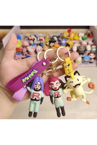 Pokemon Character James Keychain HIGH QUALITY