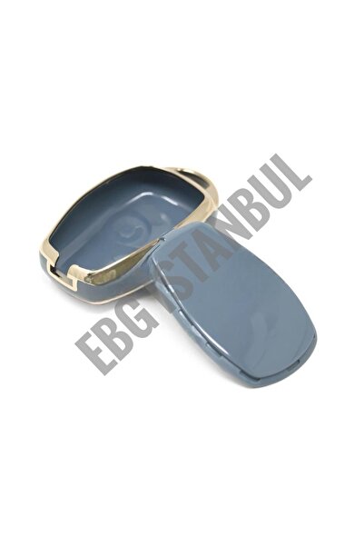 EBG İSTANBUL Husa pentru telecomandă NANO de înaltă calitate pentru Renault Dacia 2 butoane Culoare gri