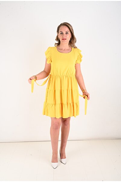 KSV Collection Rochie de dama cu volane