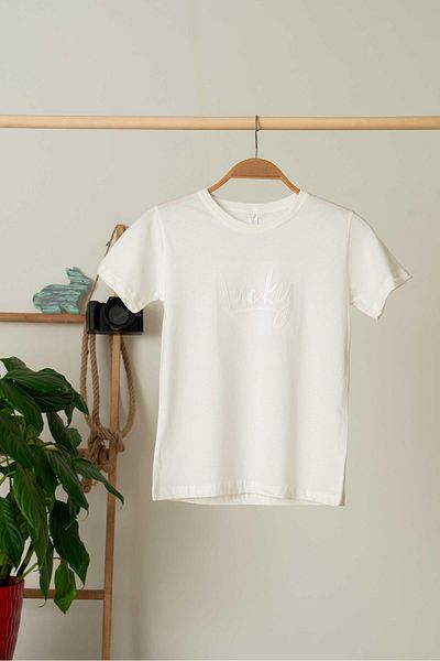 difa kids Tricou unisex brodat Lucky