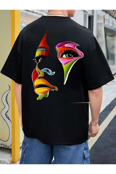 Pisa Art μπλουζάκι με στάμπα προσώπου