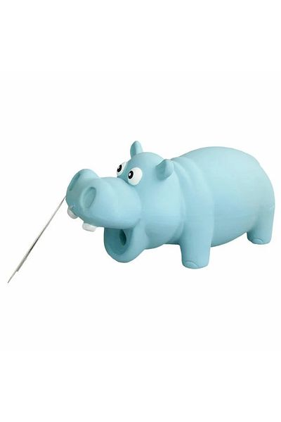Markapet Afp Latex Dog Toy with Sound Hippopotamus 16x5,5x7 cm