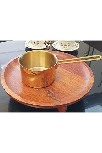 LOVYCO Gold Caçerola Milk Jug 12 Cm Stainless Steel Titanium Coated