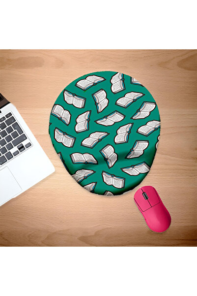 UcuruStore Πολυλειτουργικό οβάλ mouse pad με στήριγμα καρπού