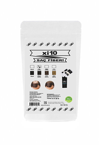 xi10 200 Gr Koyu Kahve Saç Tozu Topik Ekonomik Boy