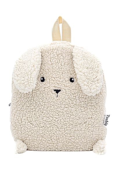 Tosbiş Rabbit Cream 0 - 8 Years Old Kindergarten Nursery Children School / Backpack Wellsoft Plush