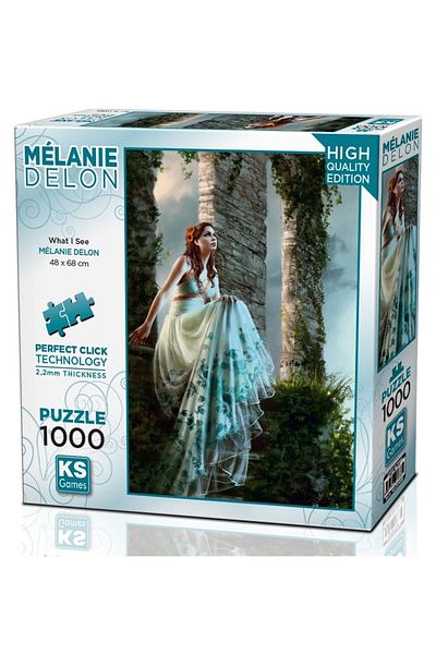 Ks Games 1000 Piece Lady Puzzle