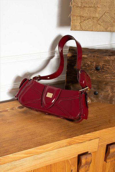 HONEY BAG Bunny Model λουστρίνι 3 θέσεων ισοδύναμη γυναικεία τσάντα Chery