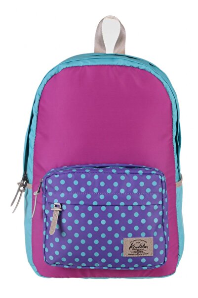 KAUKKO 3 кольори Турецький-фіолетовий Шкільний та повсякденний рюкзак з крапками