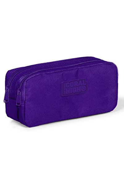 Coral High Ljubičasta olovka sa dva odjeljka Torba - Djevojka