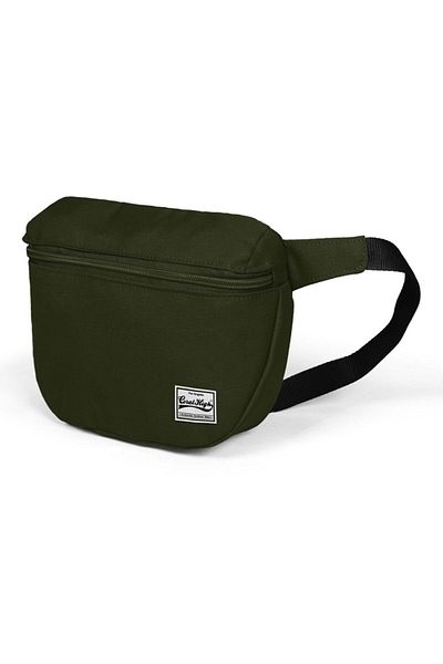Coral High Luxury Dark Green Waist Bag