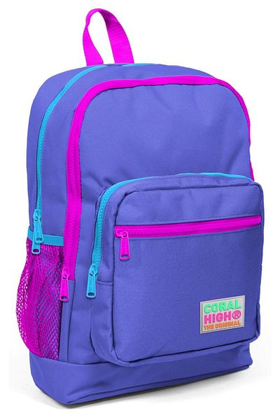Coral High Set de genți pentru școala primară pentru fete violet