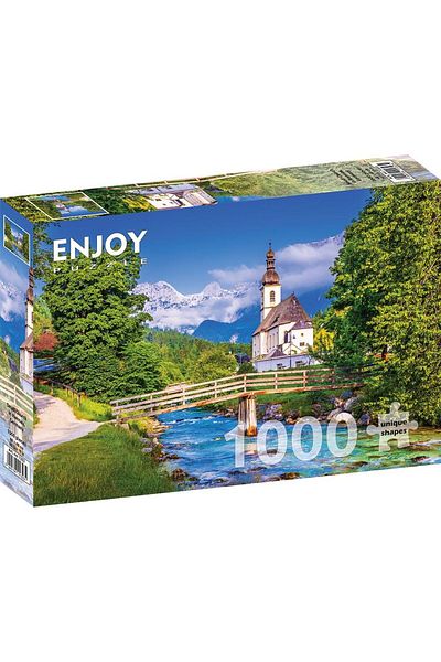 Enjoy Puzzle استمتع بألغاز الكنيسة الصغيرة المكونة من 1000 قطعة في رامسو (ألمانيا)