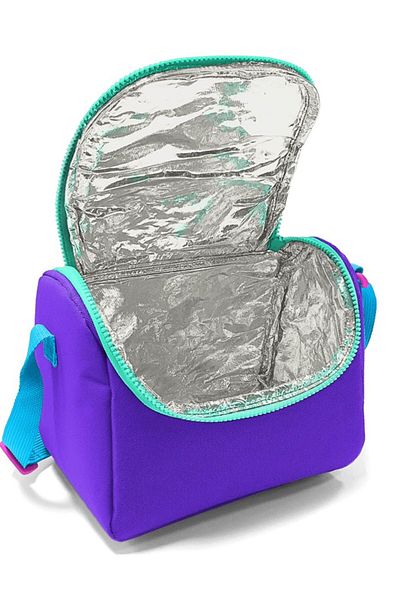 Coral High Set cutie de prânz pentru fete albastru liliac