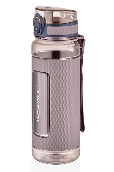 Uzspace 800 ml Oak Gray (OAK GREY) Water Bottle - Unbreakable and Non-Leaking