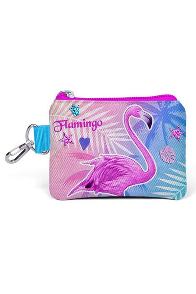 Coral High Τσάντα νομισμάτων με σχέδια Flamingo - Κορίτσι