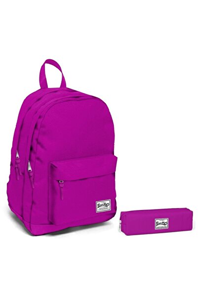 Yaygan Çanta Триколірний фуксія набір шкільних рюкзаків для середньої школи -...