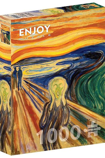 Enjoy Puzzle استمتع بألغاز الصرخة المكونة من 1000 قطعة - إدوارد مونش