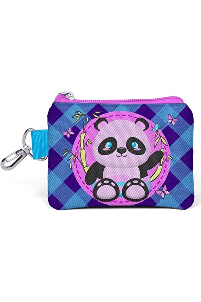 Coral High Dječji slatki panda novčić Torba - roza / plava - devojčica 21759