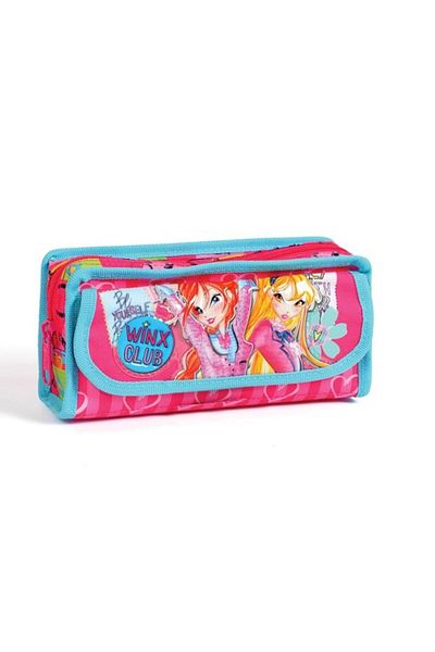 winx Club Luxury τσάντα στυλό δύο θέσεων