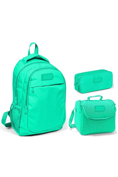 Yaygan Çanta Coral High Синьо-зелений набір шкільного приладдя для дівчаток -...