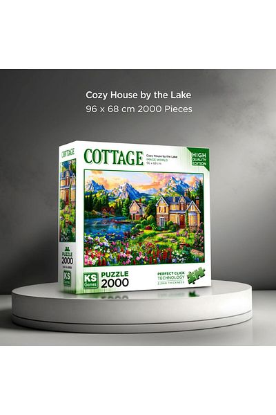 Ks Games 2000 Piece Puzzle by the Lake