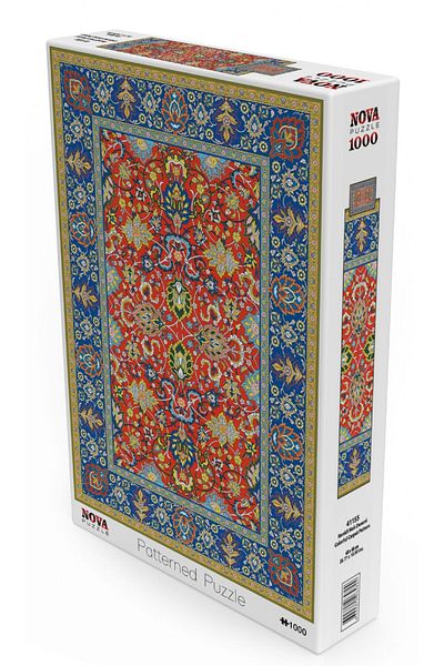 Nova Puzzle 1000 Piece Colorful Carpet Pattern Puzzle