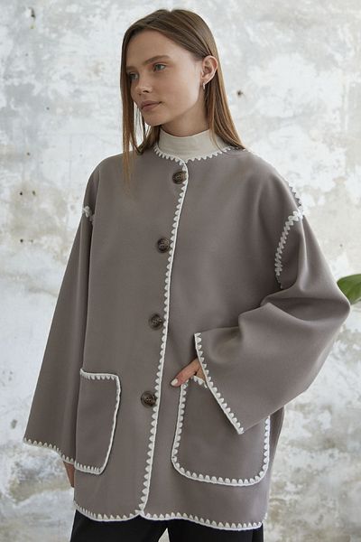 InStyle Аліра Шарф-чаша Куртка латте