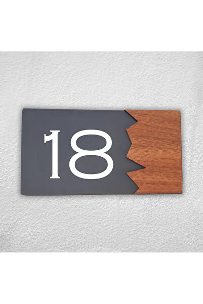 Dekokonsept Woodenseri Horizontal Plexi Wooden Detailed Uv Printed Apartment ...
