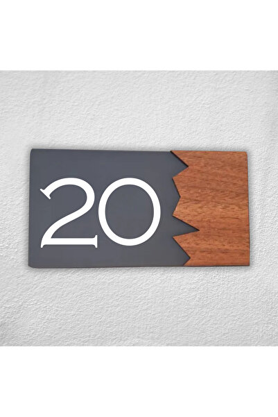 Dekokonsept Woodenseri Horizontal Plexi Wooden Detailed Uv Printed Apartment ...